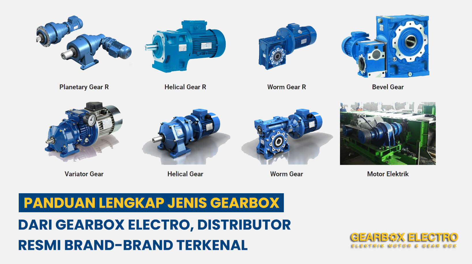 panduan lengkap jenis gearbox dari gearbox electro
