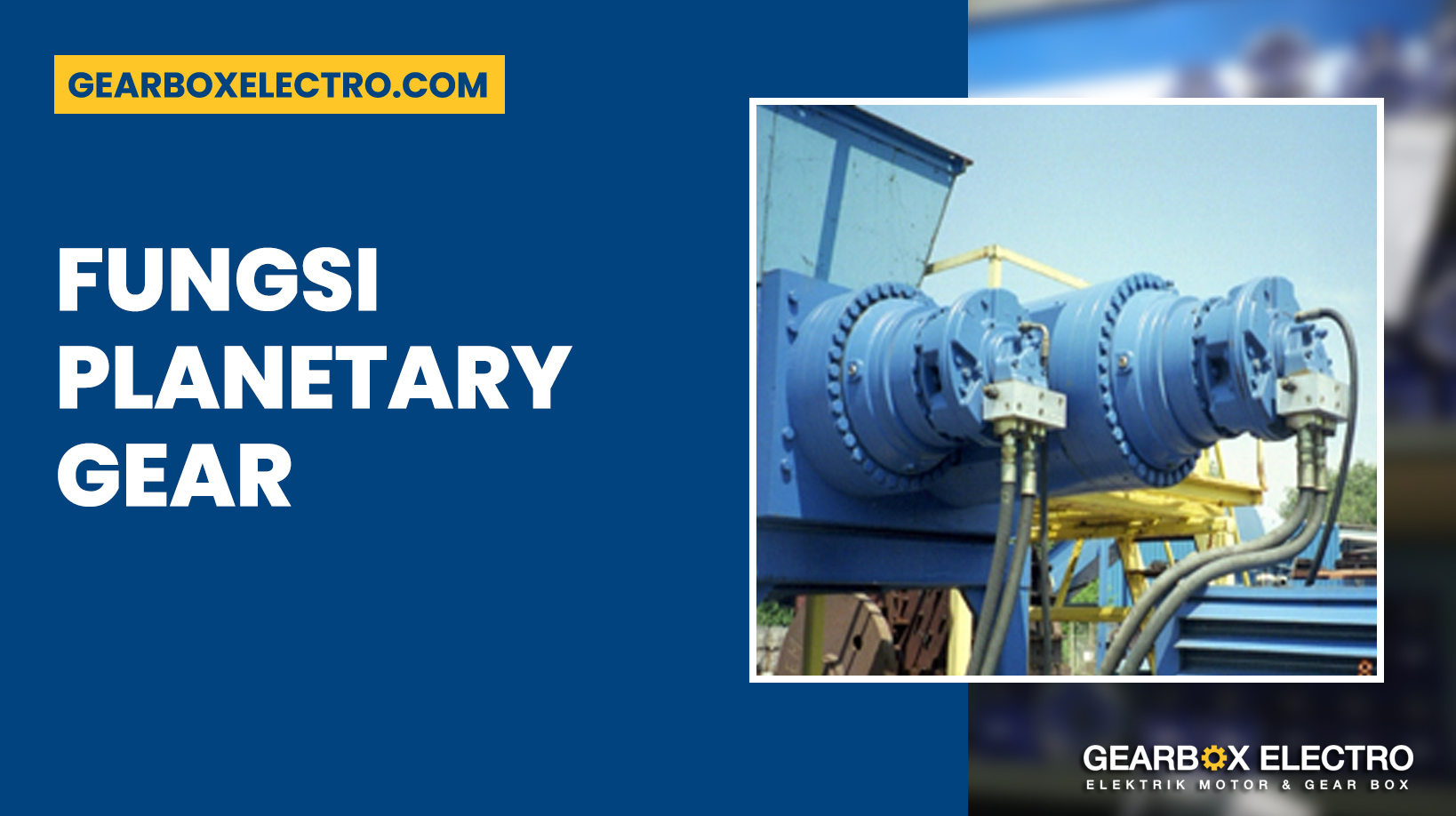 fungsi planetary gear