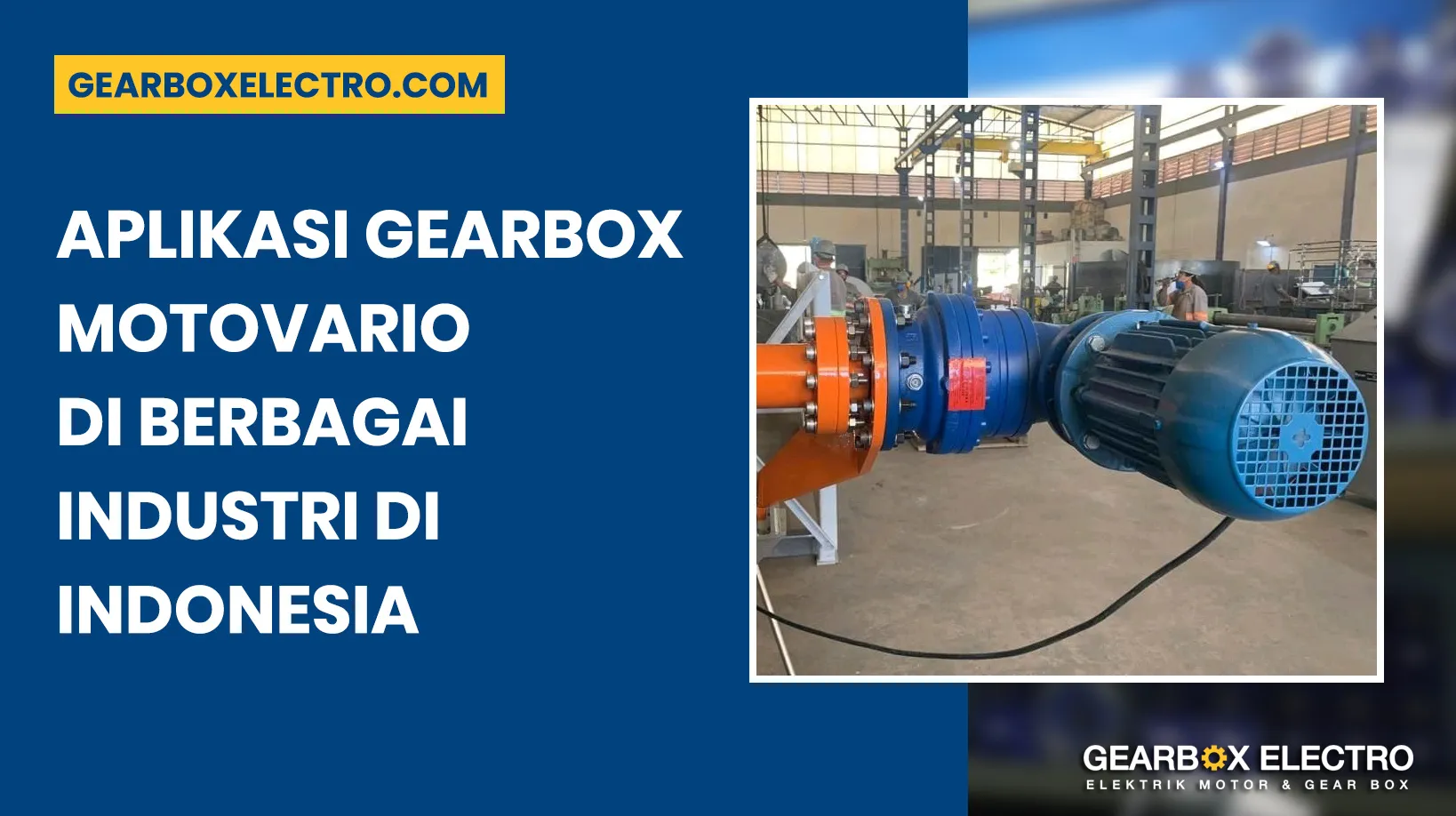 Aplikasi Gearbox Motovario