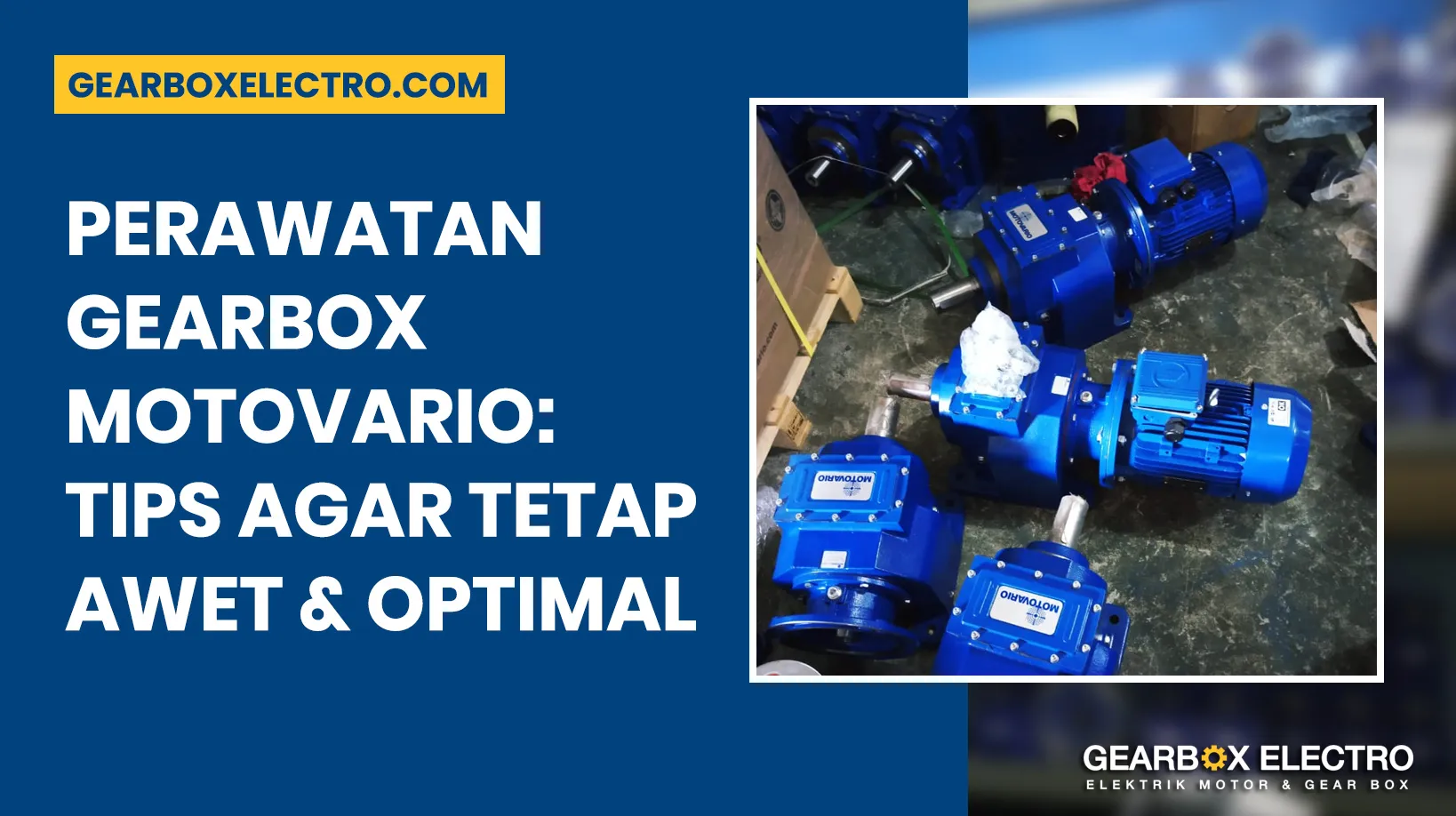 Perawatan Gearbox Motovario