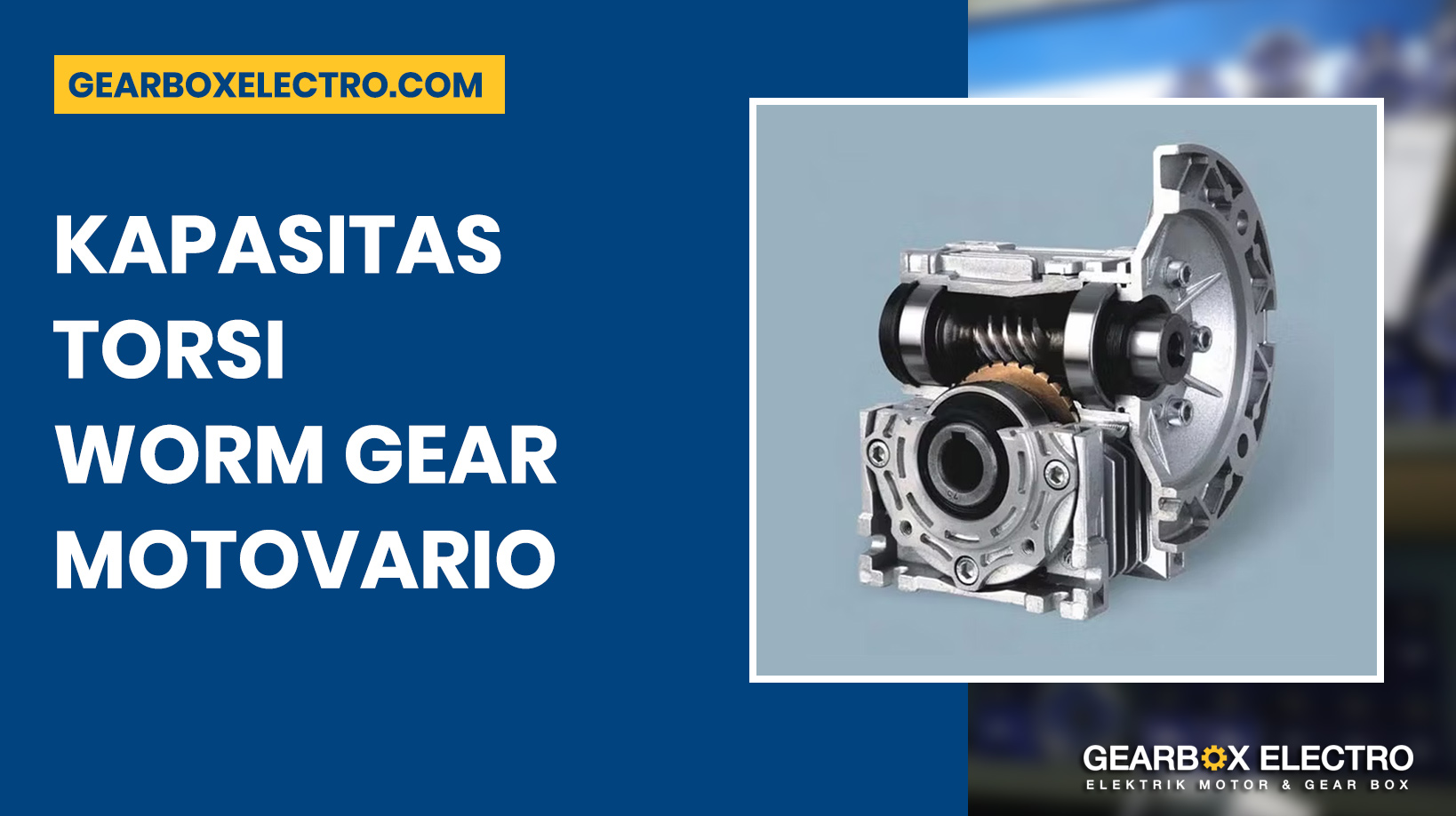 kapasitas torsi worm gear motovario