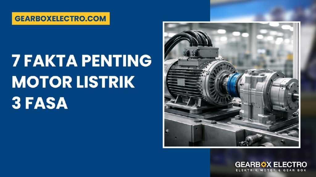 Motor Listrik 3 Fasa: 7 Fakta Penting yang Wajib Anda Tahu