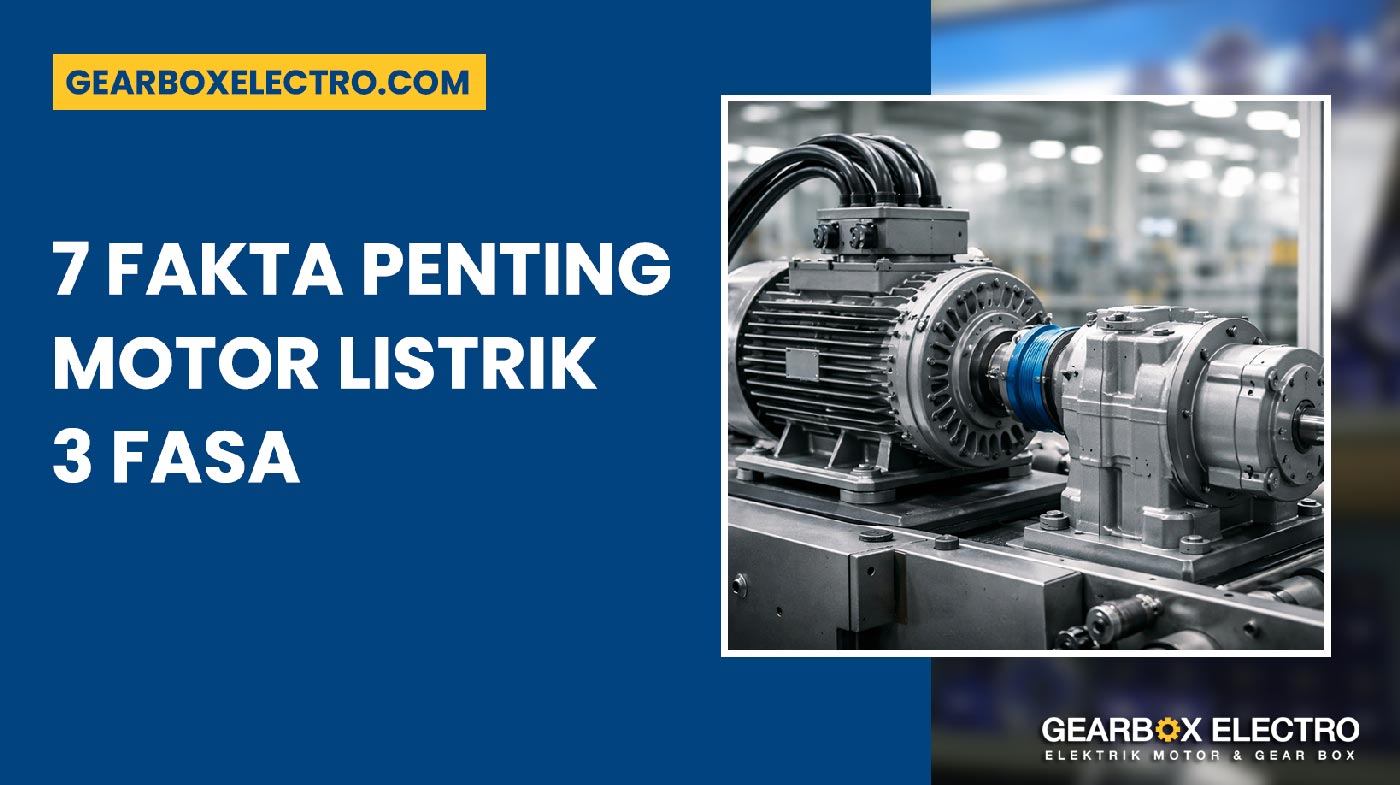 Motor Listrik 3 Fasa: 7 Fakta Penting yang Wajib Anda Tahu