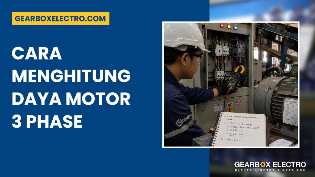 Cara Menghitung Daya Motor 3 Phase 7 Langkah Praktis Anti Ribet