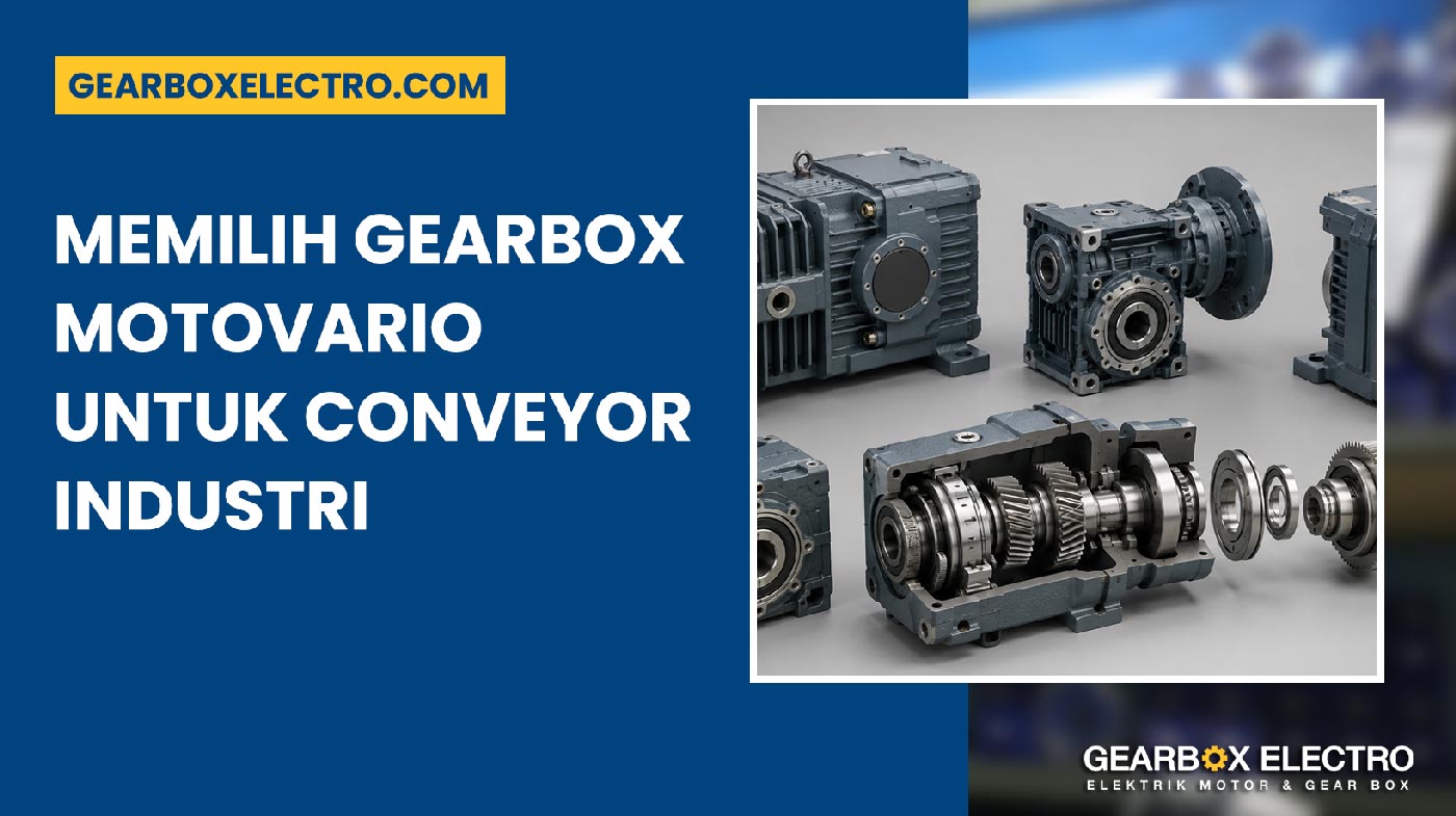 Cara Memilih Gearbox Motovario untuk Conveyor Industri 8 Kesalahan Fatal