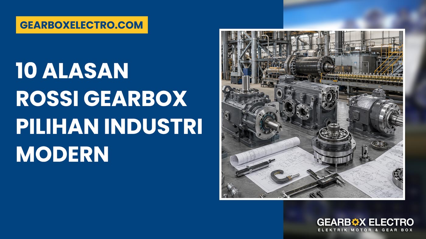Rossi Gearbox 10 Alasan Powerful Jadi Pilihan Industri Modern