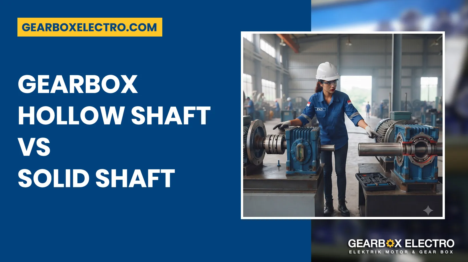 Gearbox Hollow Shaft vs Solid Shaft