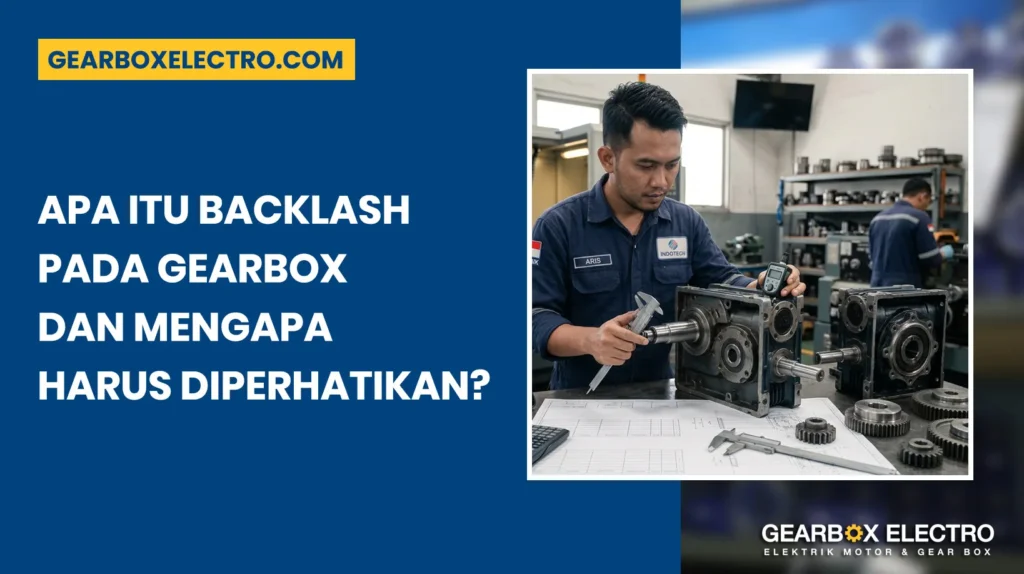 apa itu backlash pada gearbox dan mengapa harus diperhatikan?