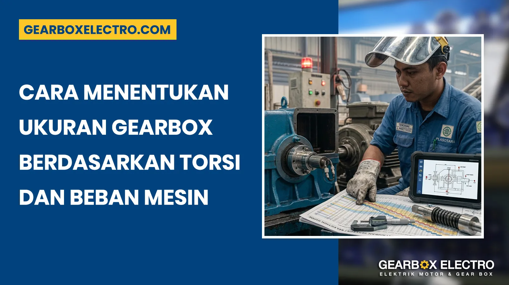 cara menentukan ukuran gearbox