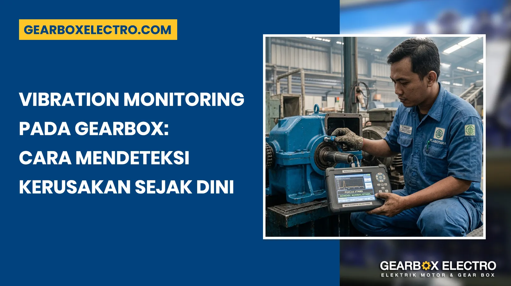 vibration monitoring gearbox